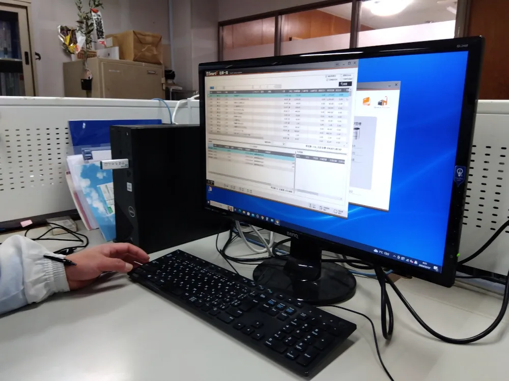 パソコンでスマートFを操作