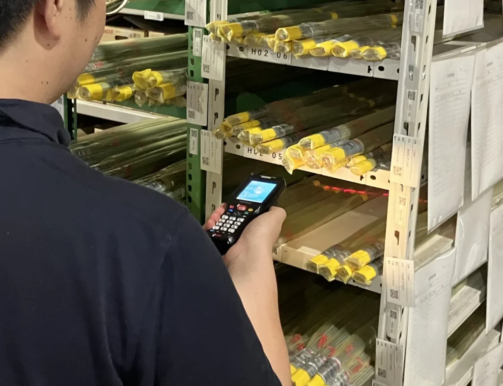 株式会社マルカ様 HT使用風景