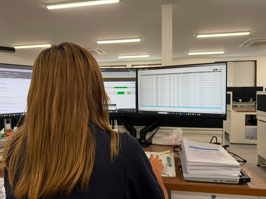 三和テクノイノベーション様 SmartF使用風景